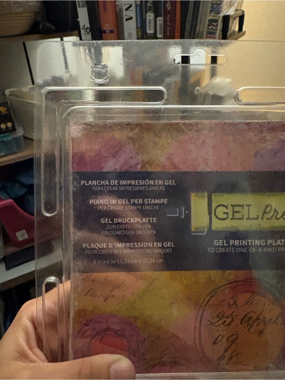 Gel Printing Plate - Picture 3 of 4